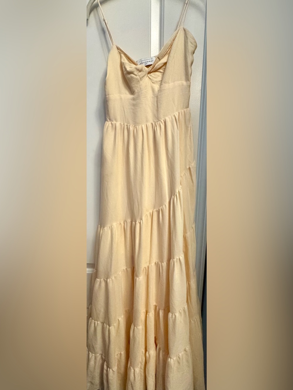 American Threads Donna Twist Front Maxi Dress- Small